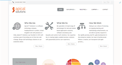 Desktop Screenshot of apicalsolutions.com